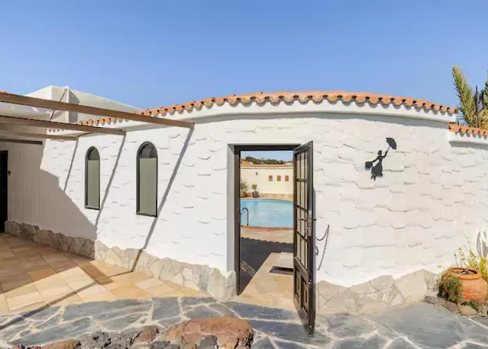 Casa Barranco Grande - Entspannung Pur Mit Privatem Pool, Wind- Und Sichtgeschuetzt Appartement Parque Holandes